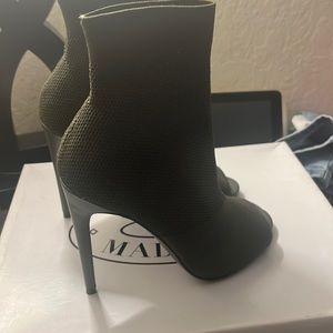 Steve Madden Green Ankle Booties